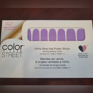 For Sure! Color Street Purple Nail Strips